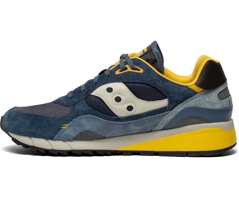 Women's Saucony Shadow 6000 Destination Unknown Originals Navy / Yellow | Singapore 078MQZA